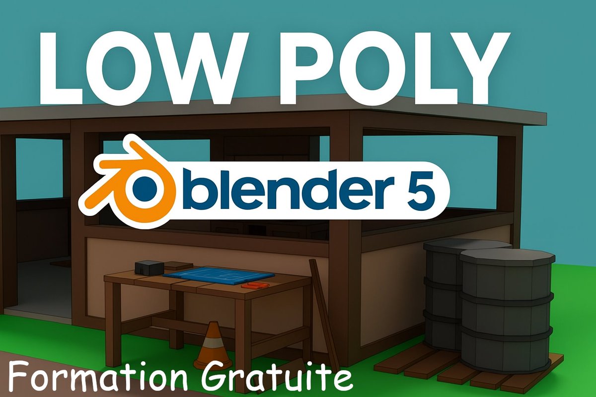 sitejmr1's tweet image. Blender 5.x Tuto Français - Formation gratuite youtu.be/UCsr4o6OLRk?si… via @YouTube 

Sur fr.tuto.com, vous retrouverez ma formation gratuite sur Blender 5,

Bonne formation et bon apprentissage,

#Blender5 #tutofr #frtutocom