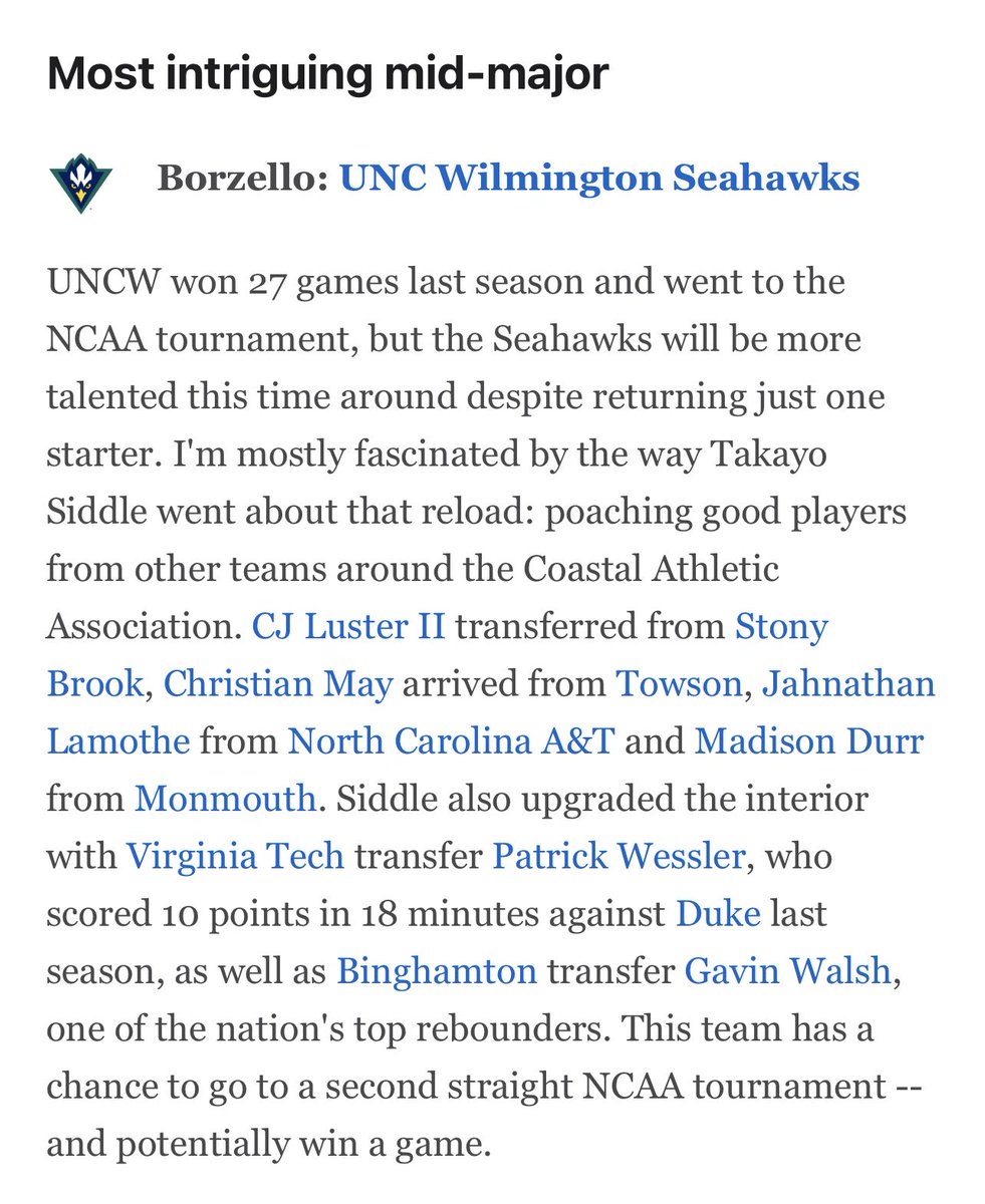 TheSeahawkPerch's tweet image. Shoutout to noted #FriendOfTheSeahawks, @jeffborzello 🫡