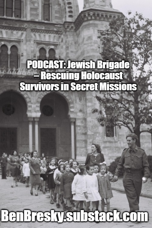 IsraelBeat's tweet photo. AInterview with Yael Driver, daughter of Shlomo Shamir, who during WWII served as the covert commander of the Jewish Brigade. Learn about little-known daring missions to rescue Holocaust Survivors following the Brigade’s fighting against the Axis. https://t.co/h9dt9Y1K1H https://t.co/Ihv5puDMLN