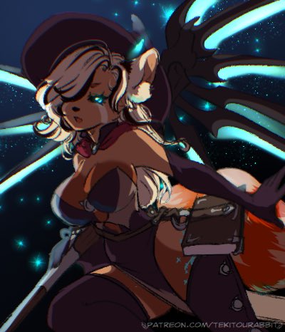 ⠀ ⠀ 

“𝙈𝙮 𝙨𝙚𝙧𝙫𝙖𝙣𝙩𝙨 𝙣𝙚𝙫𝙚𝙧 𝙙𝙞𝙚!”

⠀ ⠀ Nixi is ready for Halloween, and she’s getting into the spirit by channeling her favorite healer 🪽💕

Amazing art by <a href="/RukuriaArt/">Tek draws stuff🌈</a> 🫶