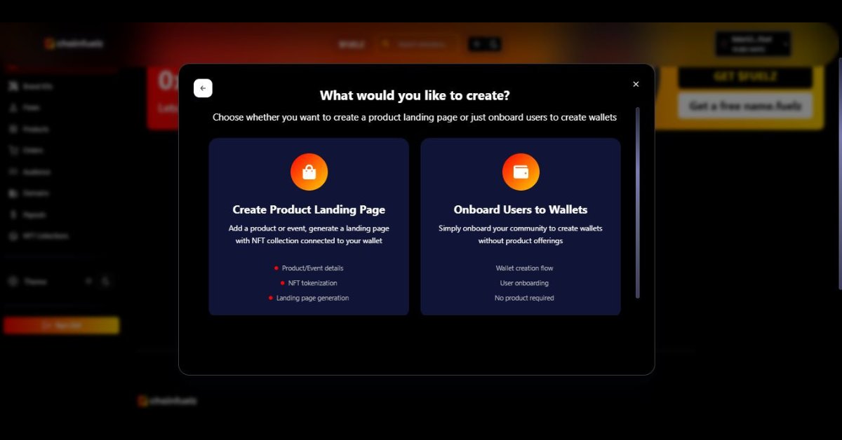 🚀 New Feature: Email Wallet Flow

You asked for it — we built it.

Now anyone can start for free, launch a branded wallet, and onboard their community to Web3 — no product required.

💬 Email → Wallet + Username
💰 Revenue from username sales
📩 Build your audience for future