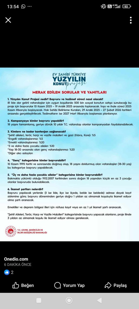 <a href="/murat_kurum/">Murat KURUM</a> Sayın bakanımız murat kurum 11 ilimizde 6 Şubat ta ki deprem deki şehit ve Gazi aileleri hepsi başka illere göç etti bizim hiçbiri mizin 3 yıl ikamet şartı tutmuyor. Normal vatandaş için bir yıllık ikametgah şartı var ama şehit ve Gazi aileleri için 3 yıllık ikametgah şartı var