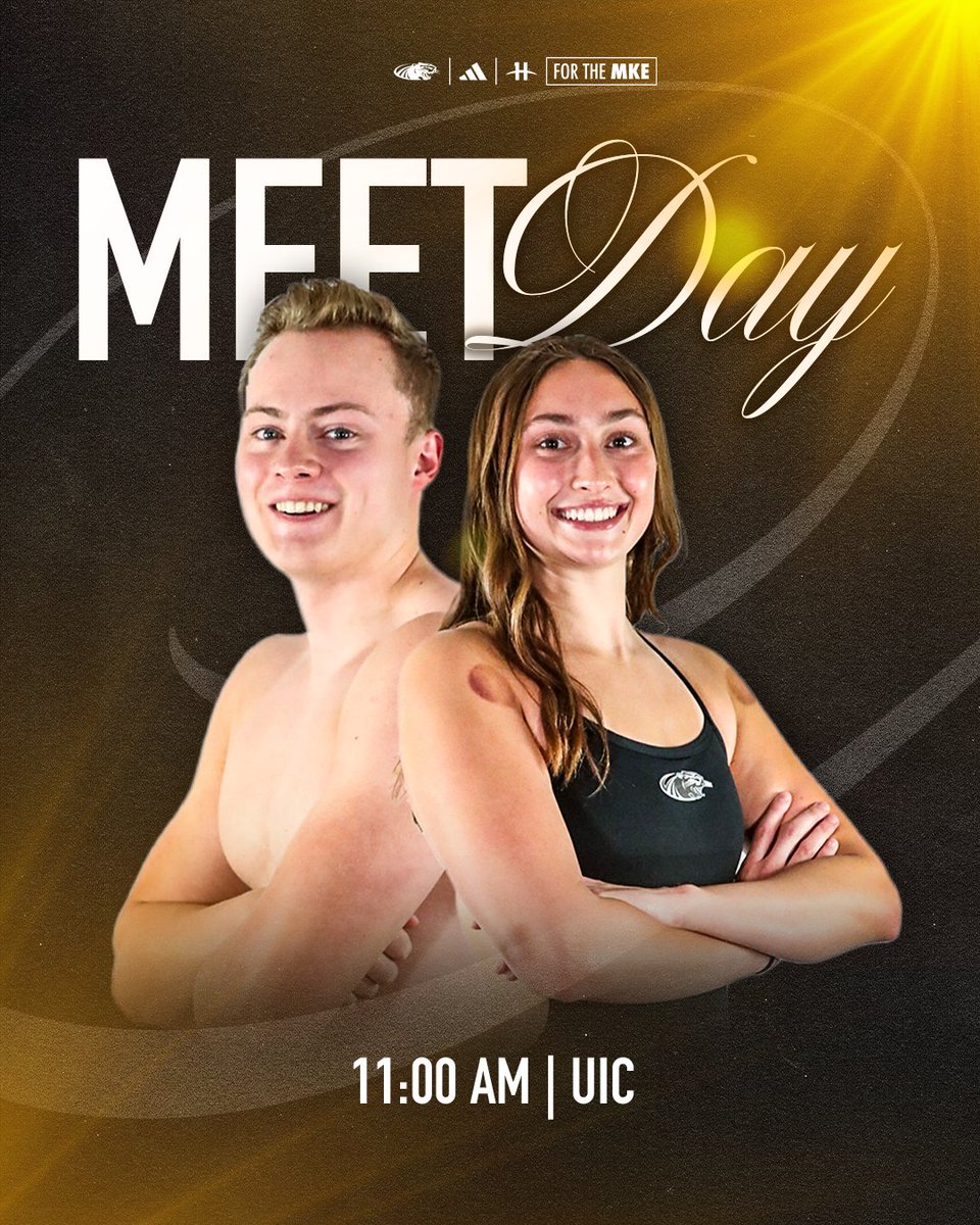 Panthers in the pool💪🏊

📍: Klotsche Natatorium | Milwaukee, Wis.
🆚: UIC
⏰: 11:00 AM

#ForTheMKE | #HLSD