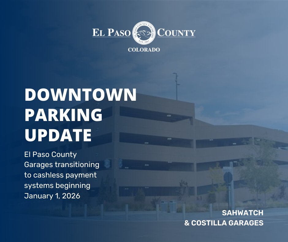 🚗 Downtown Parking Update
Beginning January 1, 2026, the Sahwatch and Costilla garages will transition to a cashless payment system, making downtown parking faster, safer, and more convenient.
 
Parking rates and hours will remain the same. All major debit and credit cards will