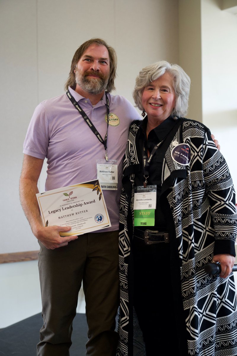 On Day 3 of the 2025 FVC Conference, we recognized a few FVC members.

Awards were given for FVC Influencer of the Year, Iron Tractor Award, Cultivator Award, Farmstead Fellowship Award, Boots-on-the-Ground Award, and Legacy Leadership Award.

Congratulations to this year's