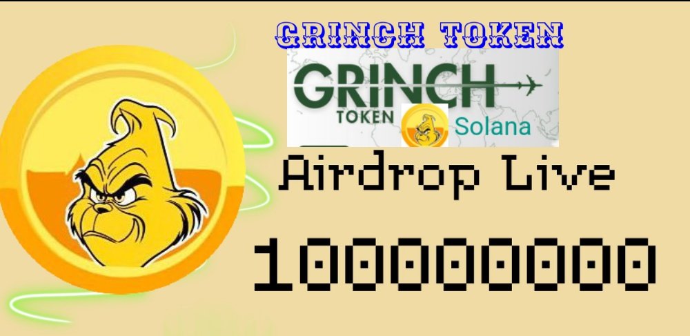 Every wallet gets 66.666  $GRINCH

Just drop your $SOL address

Follow <a href="/grinchtoken2026/">Grinch Token</a>
 &amp; RT 🔄

1500 First 👇⏳