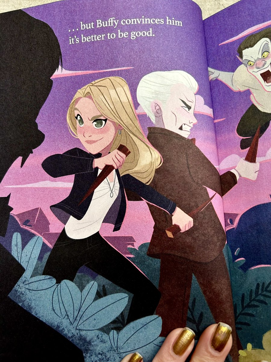 MissKittyBSDC's tweet image. From “The Power of Friendship“, written by Virginia Murphy and illustrated by Pernille Ørum, published by Golden Books and Disney.

I was surprised to see Spuffy mentioned! Same way Bangel was in the pages right before these ones.

#Spuffy #BtVS #Buffy #Spike