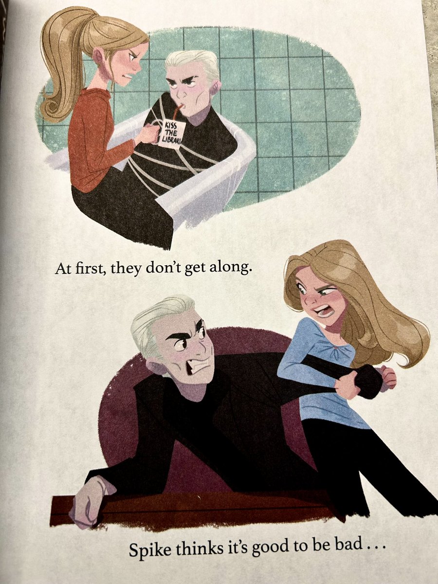 MissKittyBSDC's tweet image. From “The Power of Friendship“, written by Virginia Murphy and illustrated by Pernille Ørum, published by Golden Books and Disney.

I was surprised to see Spuffy mentioned! Same way Bangel was in the pages right before these ones.

#Spuffy #BtVS #Buffy #Spike