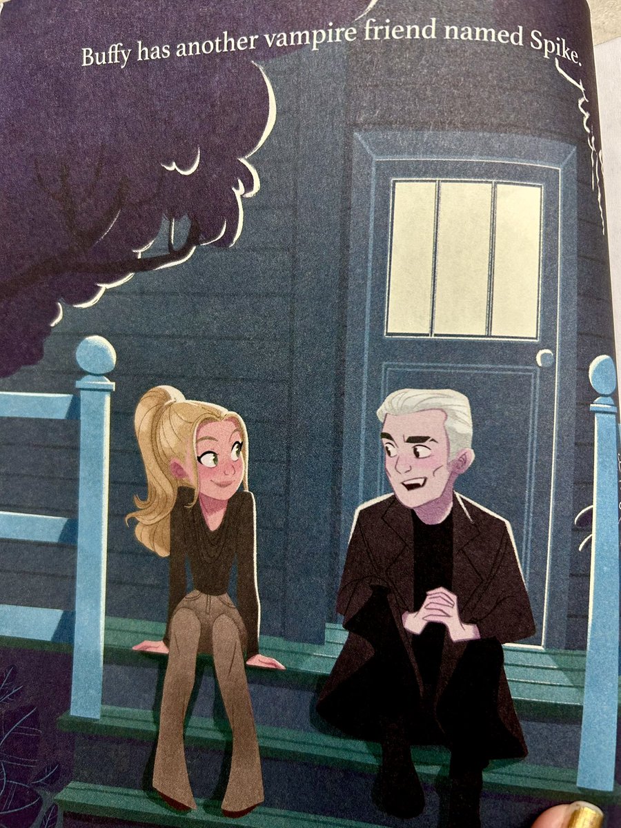 MissKittyBSDC's tweet image. From “The Power of Friendship“, written by Virginia Murphy and illustrated by Pernille Ørum, published by Golden Books and Disney.

I was surprised to see Spuffy mentioned! Same way Bangel was in the pages right before these ones.

#Spuffy #BtVS #Buffy #Spike