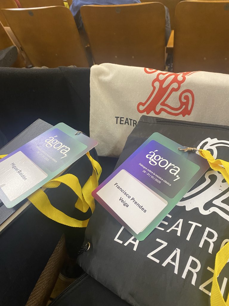 FPVMus's tweet image. Comienza la segunda edición de #AGORA, ‘Diálogos sobre la música clásica’
Primera jornada en el Real Conservatorio Superior de Música de Madrid 
@agoraclasica #AEOS #ROCE #OperaXXI @FestClasica #GEMA