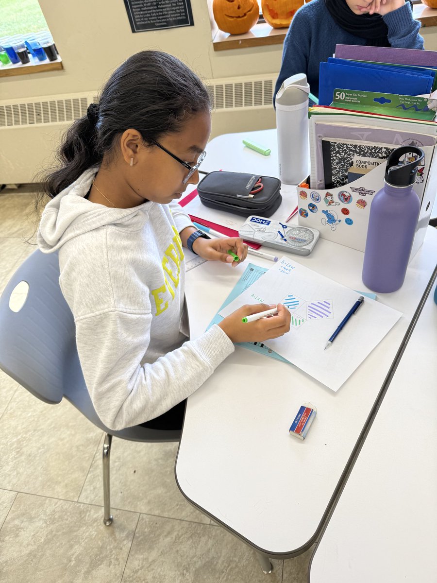 TaraMcFarling1's tweet image. It was a busy day in grade 8 @Woodman_Wolves we worked through the proof of the Pythagorean Theorem @GEDSB #mathisawesome