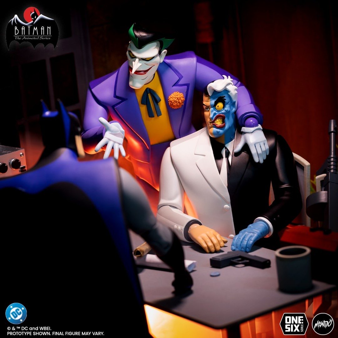 InPursuitofToys's tweet image. Mondo 1/6 scale Batman the Animated Series Two-Face. Preorder at the Mondo shop Tuesday 11/4 Noon ET. 

#mondo #batmantheanimatedseries #btas #batman #twoface #dccomics #actionfigures #toynews #toycollector #toycommunity #inpursuitoftoys