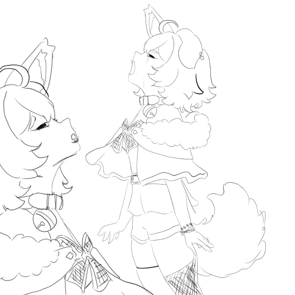 Yo siempre vere a Firshi como una loba #Firshifanart