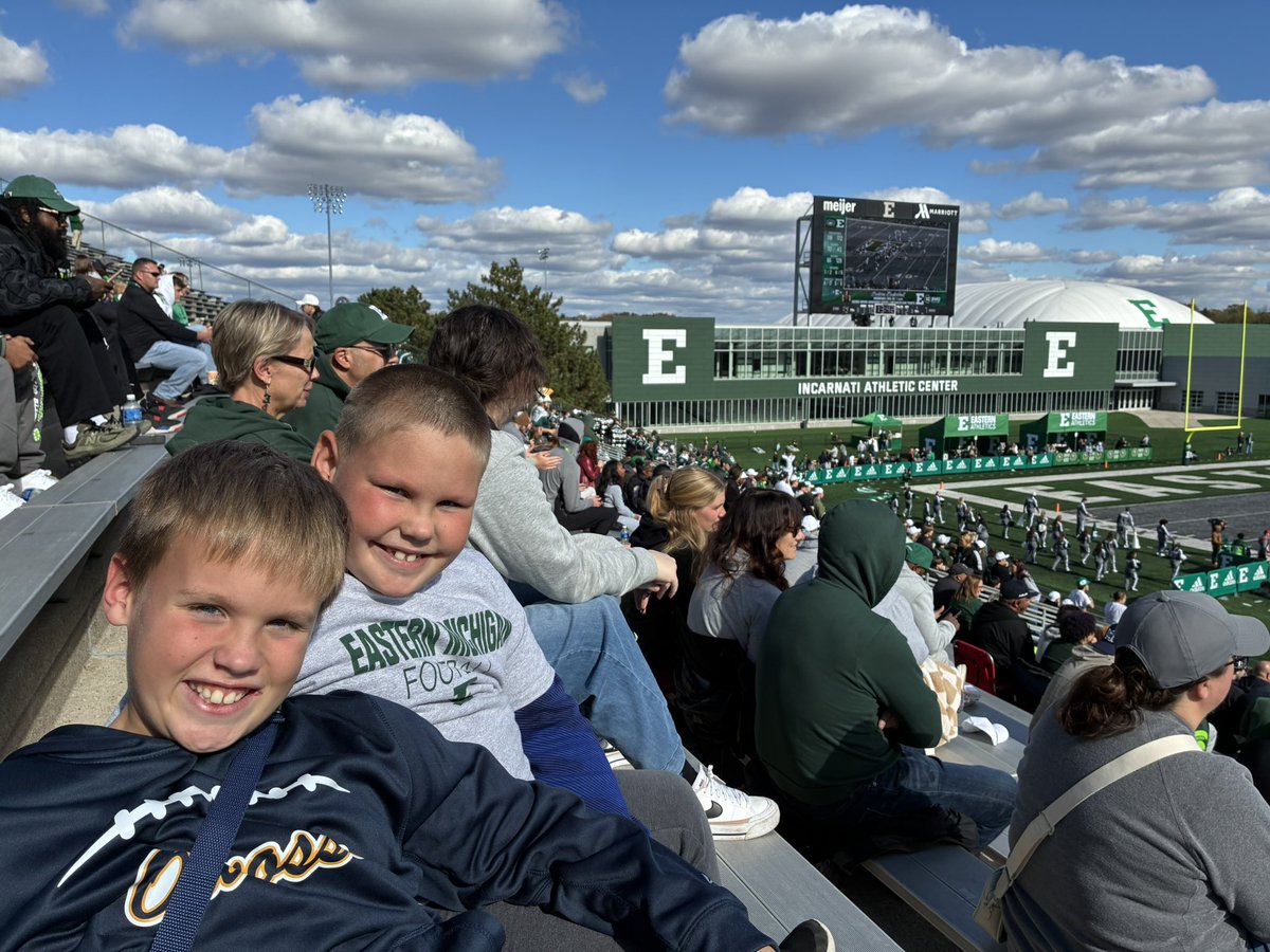 Always great to have <a href="/EMUFB/">Eastern Michigan Football</a> in the building. Big thanks to <a href="/Coach_Creighton/">Chris Creighton</a> for visiting. If you are a recruit or even just a football fan and you aren’t looking at the eagles you are missing out on an awesome experience!!!