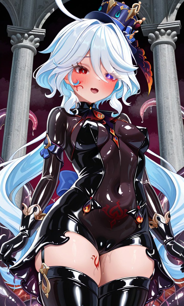 Furina_27's tweet photo. Bonsoir mes petits chats ~ 💙😈

J'ai été corrompue par la belle @Kana_chan59, maintenant j'ai des envies particulières ~

Venez voir mommy elle va bien vous accueillir ~ 😈💙

                    ~ 💙 + 🔄 ~ https://t.co/k7Y0ablcjZ