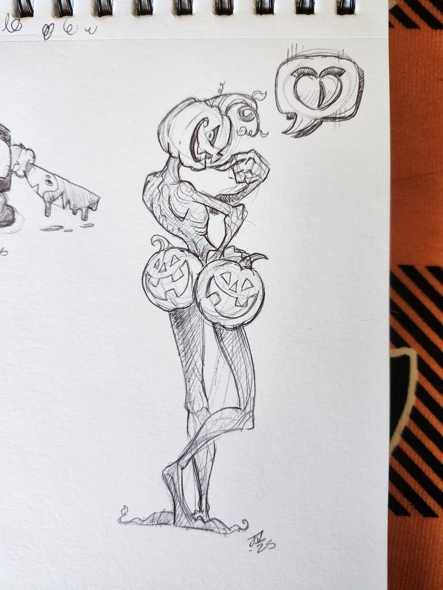 the_varvs's tweet photo. Day 29 forget pumpkin head! Here's pumpkin butt!
@chrispiascik #mystinkytober25 #pumpkin #pumpkinbutt #2025 #doodles #varvir #rivrav #ghosttoast #thevarvs https://t.co/aqxpHniYI1
