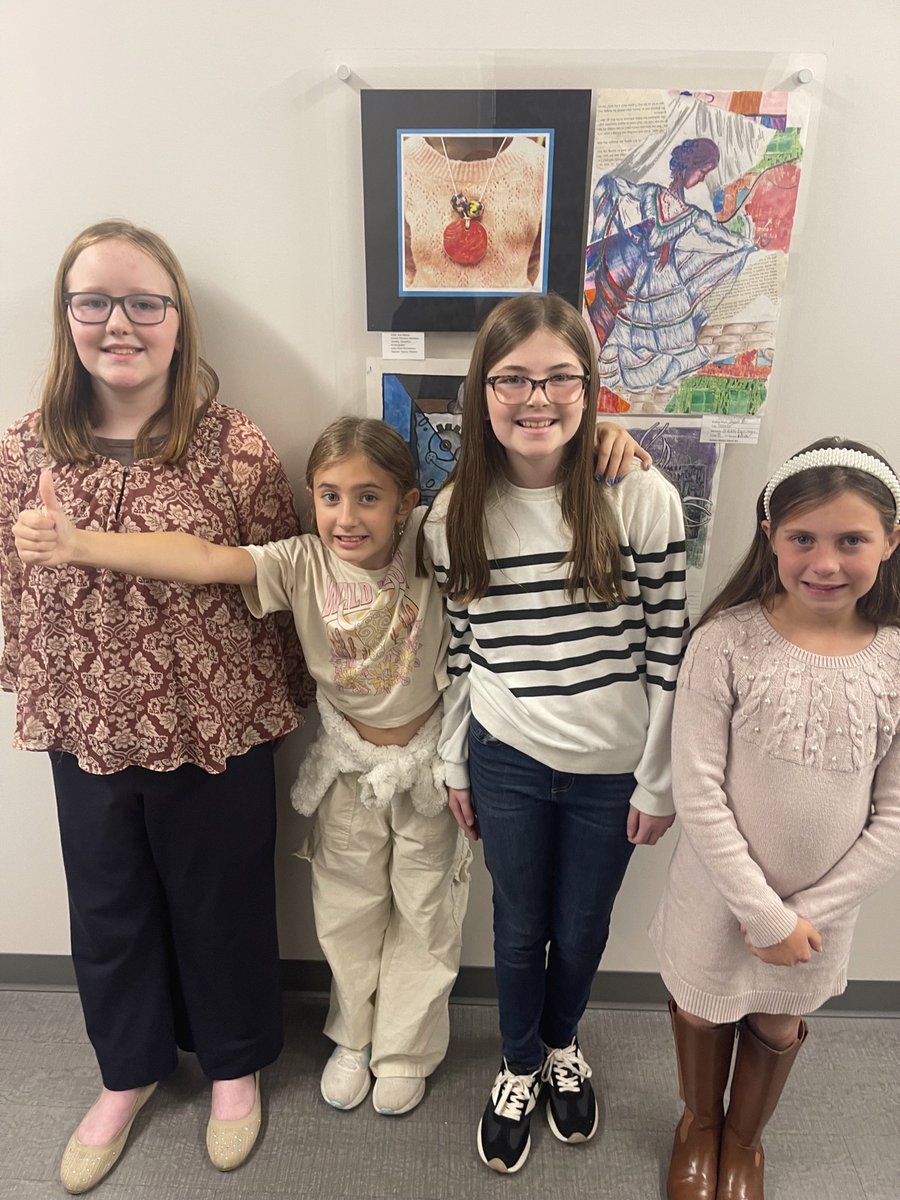 MtGallantElem's tweet photo. These incredible Knights were recognized last night at the school board meeting for achieving the highest score possible on SC Ready! Way to go, ladies! https://t.co/IajjWeQWNW