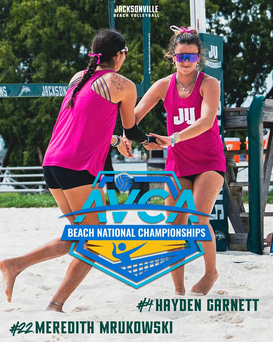 JAX_BVB's tweet photo. Ticket. Punched. 🎟️

For the third consecutive year, JU Beach has earned a bid to the AVCA National Championships.

#JUPhinsUp https://t.co/U18sCLoeFD