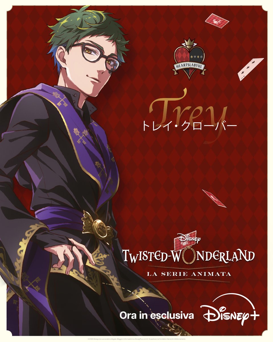DisneyPlusIT's tweet photo. Siete pronti a scoprire Twisted Wonderland, un mondo di magia e meraviglia? Disney Twisted-Wonderland: La Serie Animata è disponibile ora in esclusiva su #DisneyPlus.

[1/2] https://t.co/FmjqQlFdAO