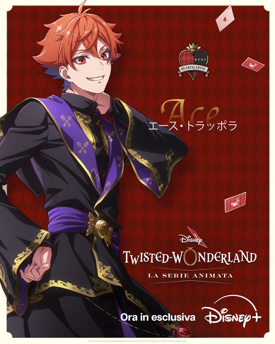 DisneyPlusIT's tweet photo. Siete pronti a scoprire Twisted Wonderland, un mondo di magia e meraviglia? Disney Twisted-Wonderland: La Serie Animata è disponibile ora in esclusiva su #DisneyPlus.

[1/2] https://t.co/FmjqQlFdAO
