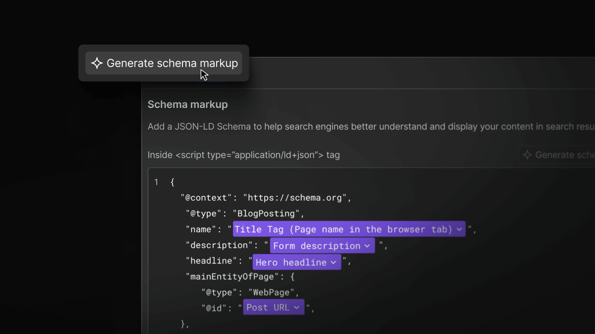 webflow's tweet image. AI is changing how people find and understand information online. With Webflow’s new AI-powered SEO and AEO tools, your site can keep up.
With this update, we’re bolstering the Audit panel with Webflow AI, helping you:
- Audit your entire site for missing alt text, meta titles,…