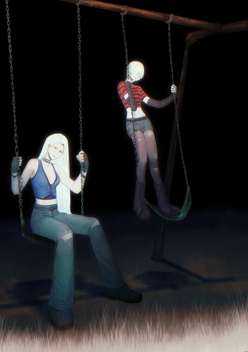 HeadachePenny's tweet photo. It’s almost Halloween 👻 
#DevilMayCry #DMC #dmcvd #vd https://t.co/dhyqqV2Nul