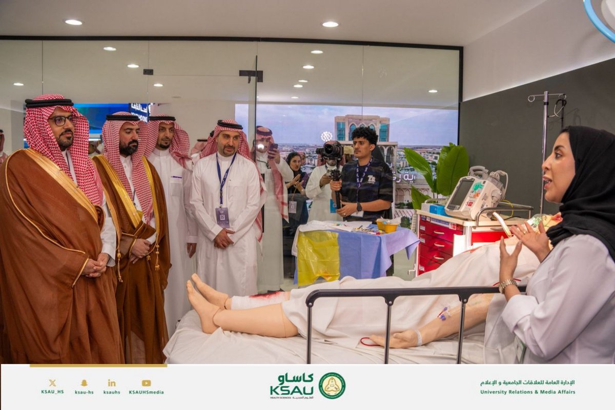 جامعة الملك سعود بن عبدالعزيز للعلوم الصحية tweet media