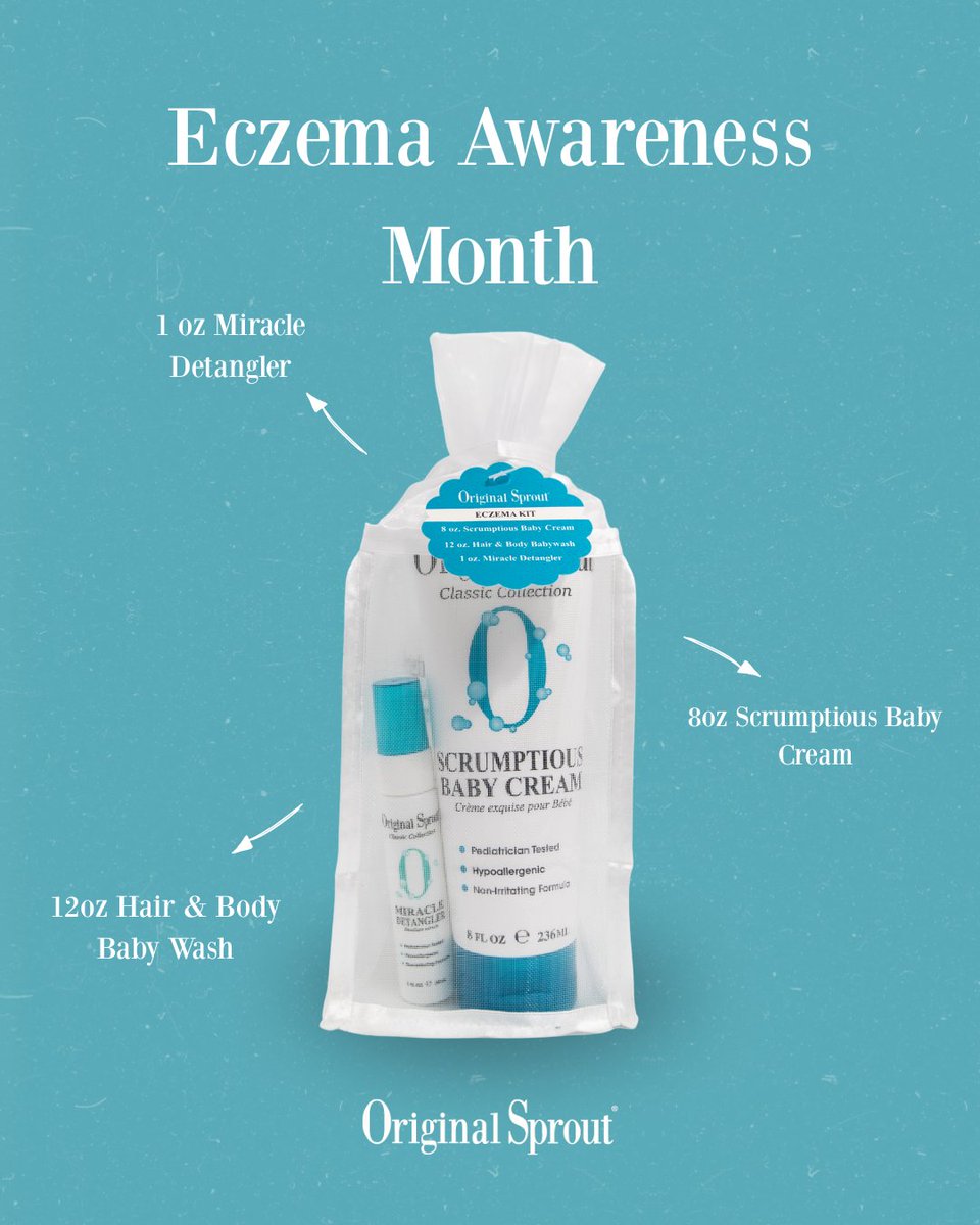 originalsprout's tweet photo. Eczema Awareness Month 🤍 Made with sensitive skin in mind https://t.co/zmyFr2Mk08