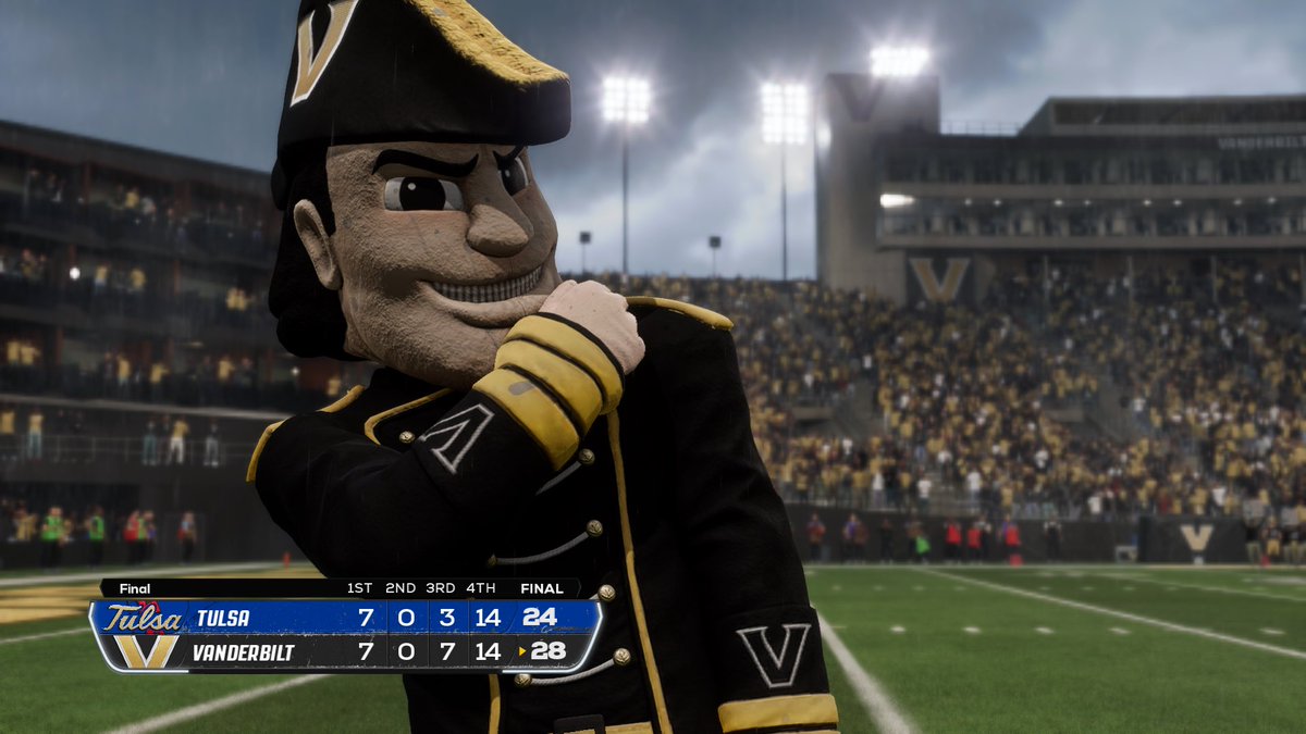 We secure the victory in the home opener against Tulsa. 

<a href="/_CampusLegends/">Campus Legends</a>