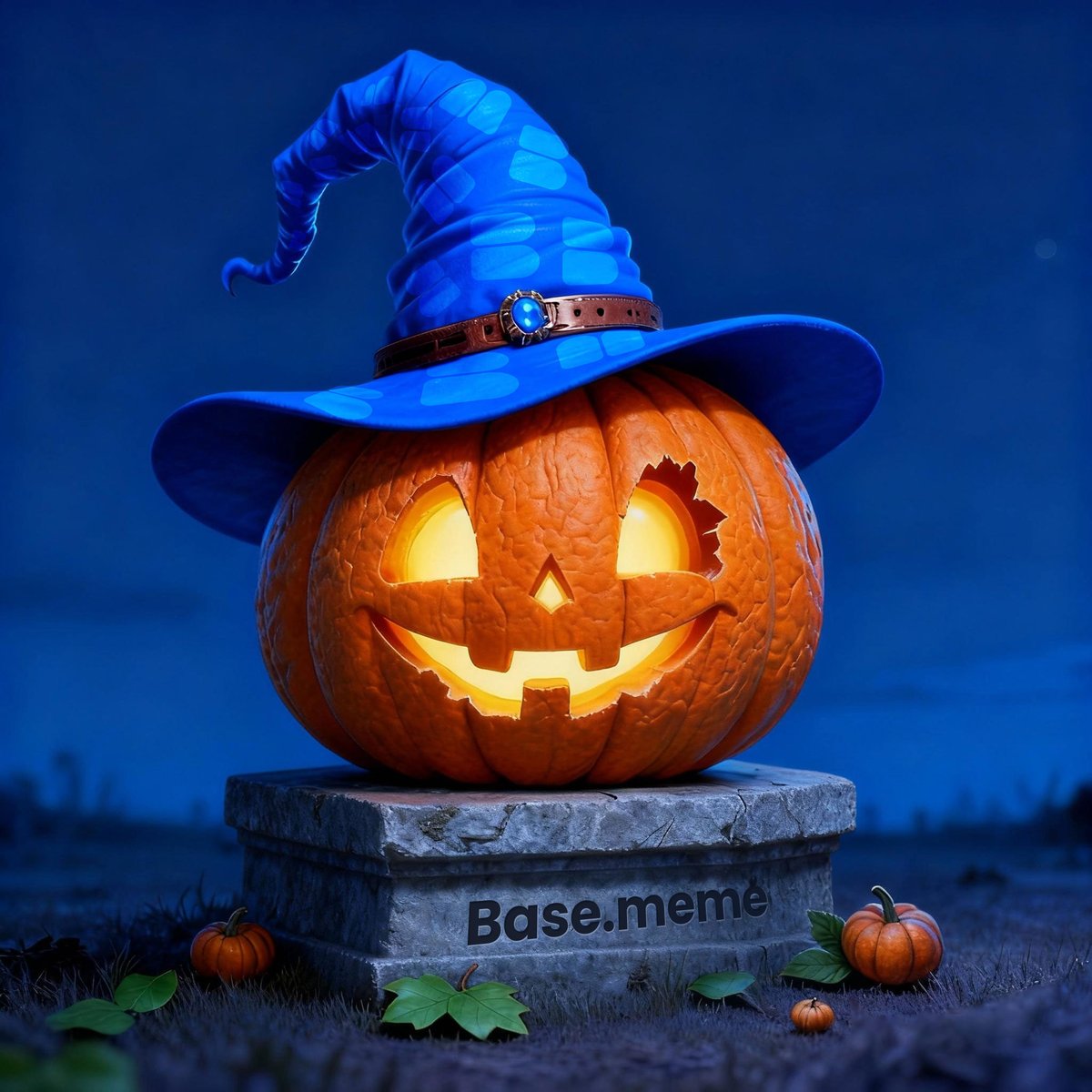 Halloween vibes on base.meme 🎃

Trick or meme? 😏
