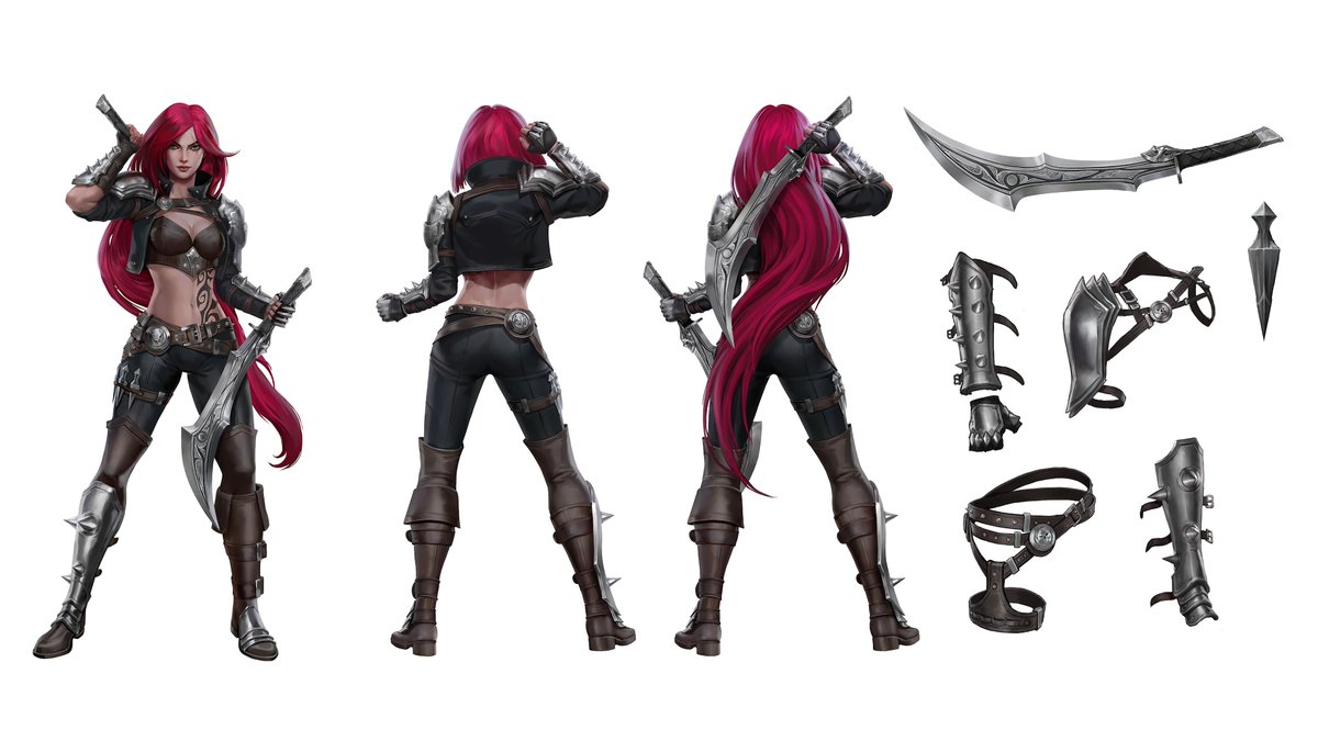 Casually dropping Katarina art we have never seen before!

This was likely done by SIXMOREVODKA for Project Bacon/Ledgends of Runeterra