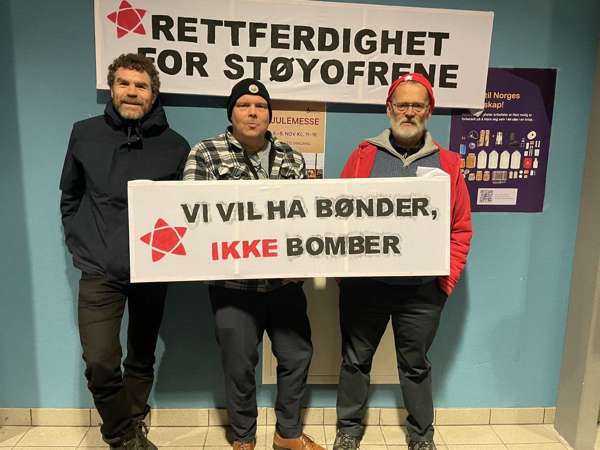 Det yrkesdemonstreres. Det kommunale sjølstyret i Ørland har en formidabel jobb med å stå oppreist mot vinden fra F35.