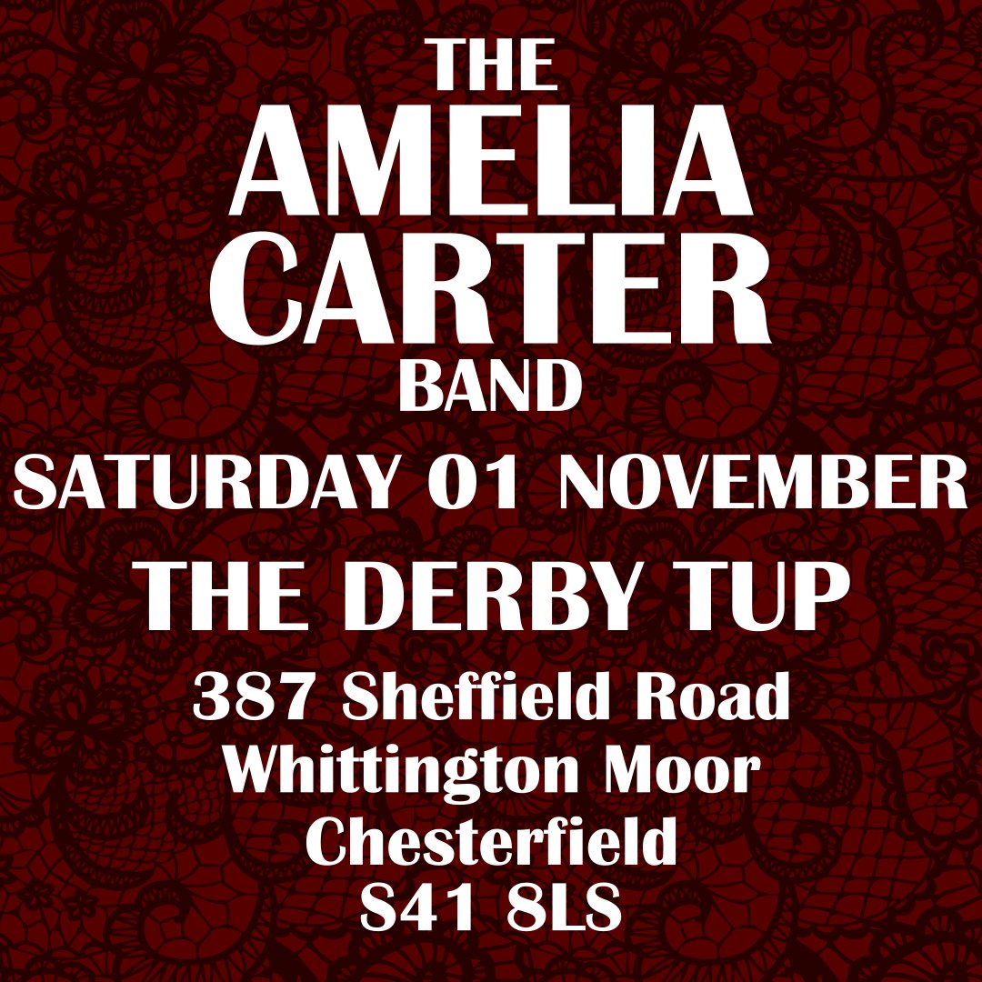 We’re returning to Chesterfield again this weekend as we make our debut appearance at The Derby Tup on Saturday. We’re really looking forward to it. See you there!
#livemusic #liveband #keepmusiclive #supportlivemusic #livemusicvenue #Chesterfield #ChesterfieldLiveMusic