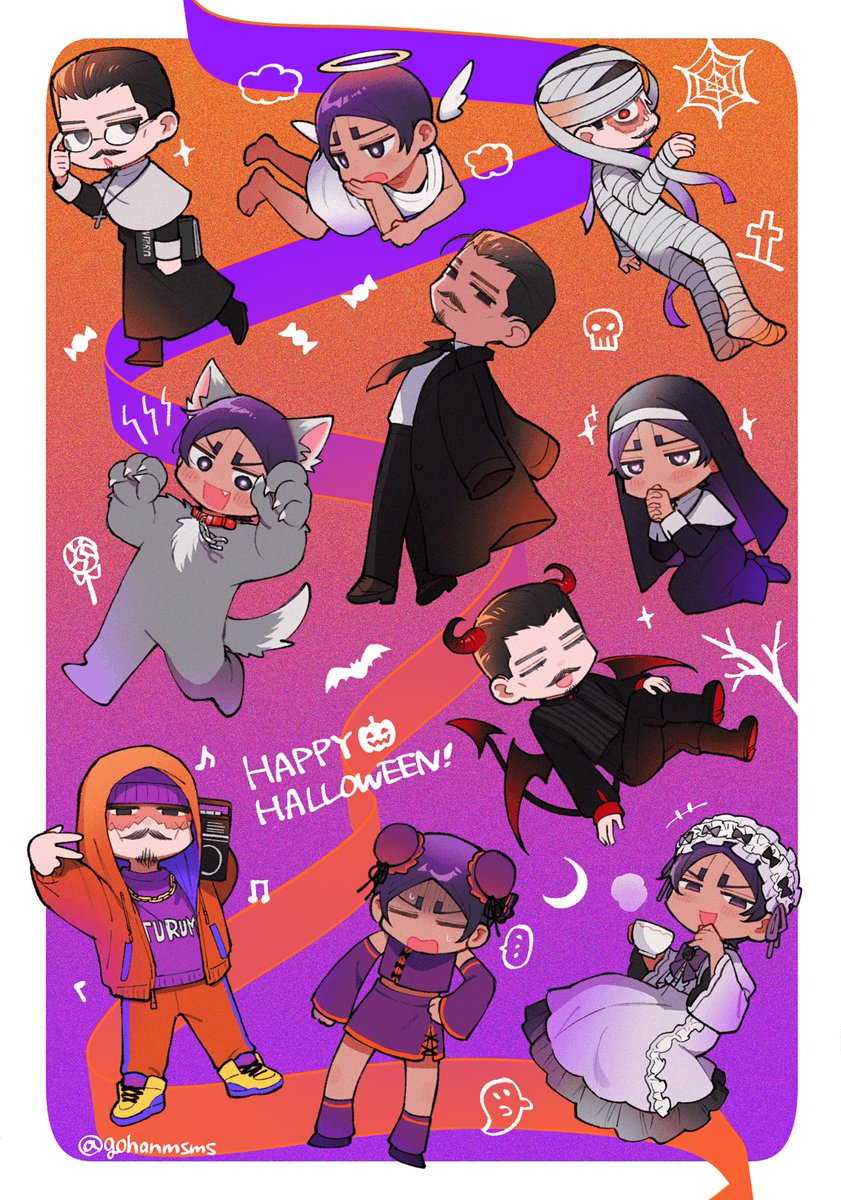 gohanmsms's tweet image. ハロウィン