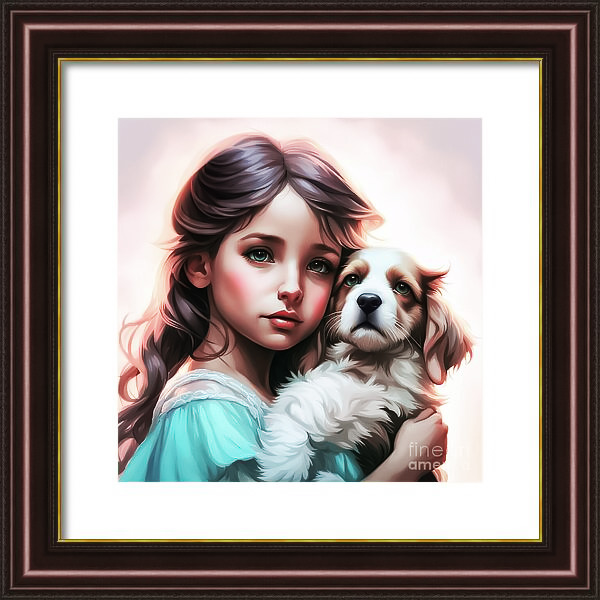 PhotosbyEddie's tweet image. Check out this   fineartamerica.com/featured/her-p… #Girl #Puppy #Hugs #WallArtForSale #Google
