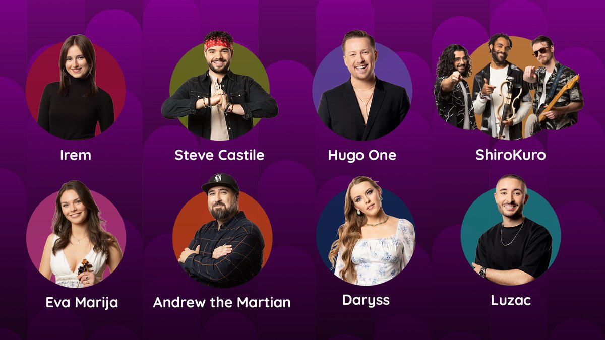 Here are the 8 artists who will take the stage at the Rockhal on Saturday, 24 January 2026:

Who will you be rooting for at the LSC?
#LuxembourgSongContest #EurovisionLuxembourg  #letzgovienna
