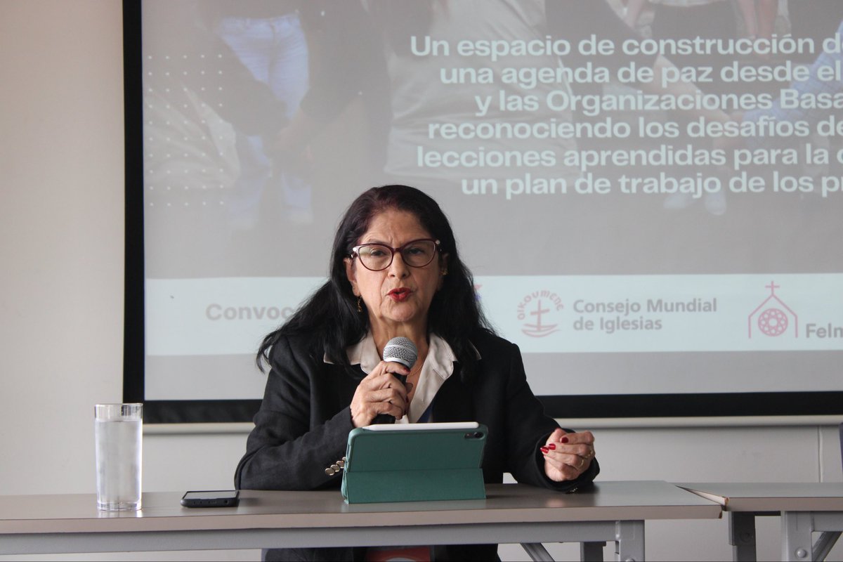 DiPazOficial's tweet photo. 📢 #ConsultaEstratégica2025 Un espacio para apoyar la creación de una agenda de paz desde el sector eclesial y las Organizaciones Basadas en la Fe, reconociendo desafíos del contexto y lecciones aprendidas para la consolidación de un plan de trabajo de los próximos años.

Hilo 🧵 https://t.co/s4y8CGeNB1
