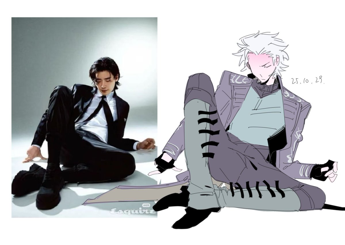 double_doubleee's tweet image. 近期速写