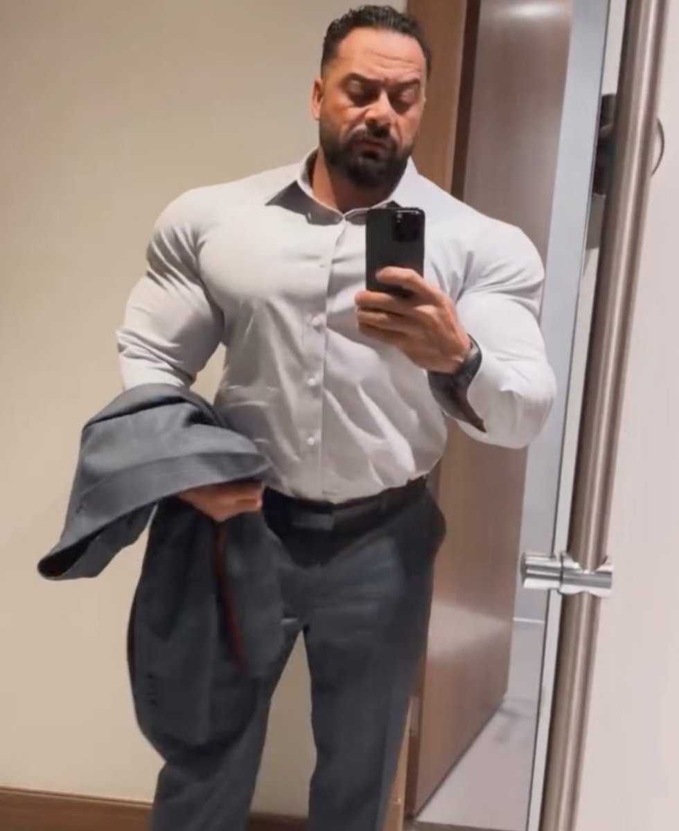 Monstah.Mike - Muscle Stud on Boss Mode! Arms &amp; pecs look Amazing! Could use a little tailoring on the waist.