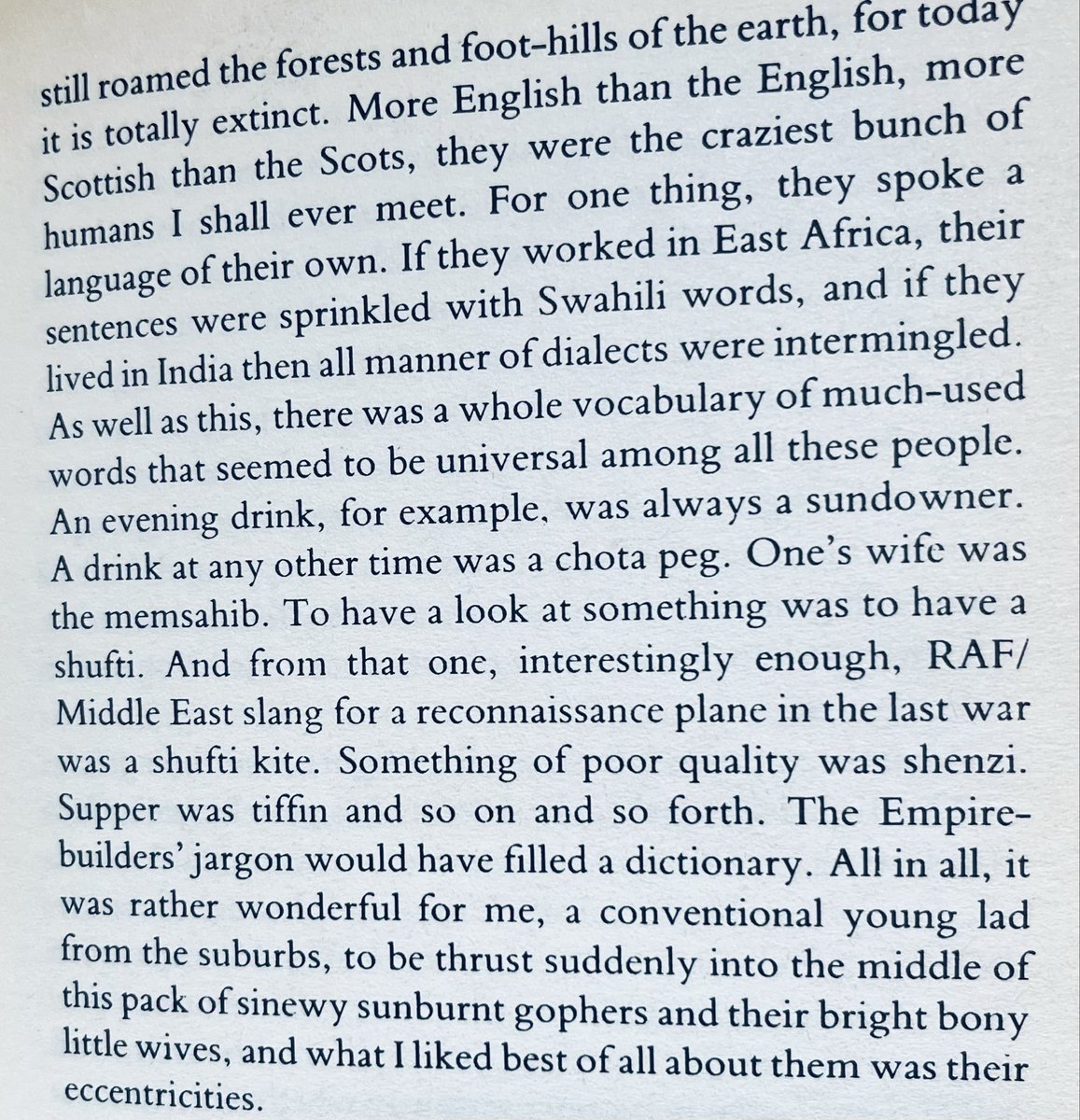 Roald Dahl on the nature and calibre of the men (and women!) who ran the British Empire at its peak