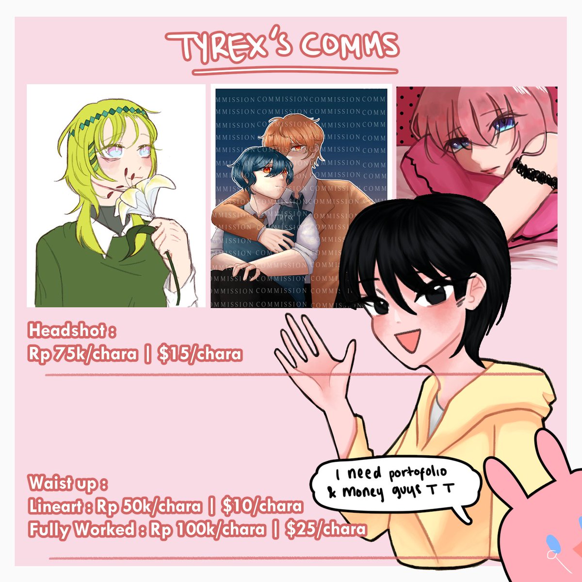 tyrex ✧˖°. open for art comms (slot 5/10) .°˖✧ tweet media