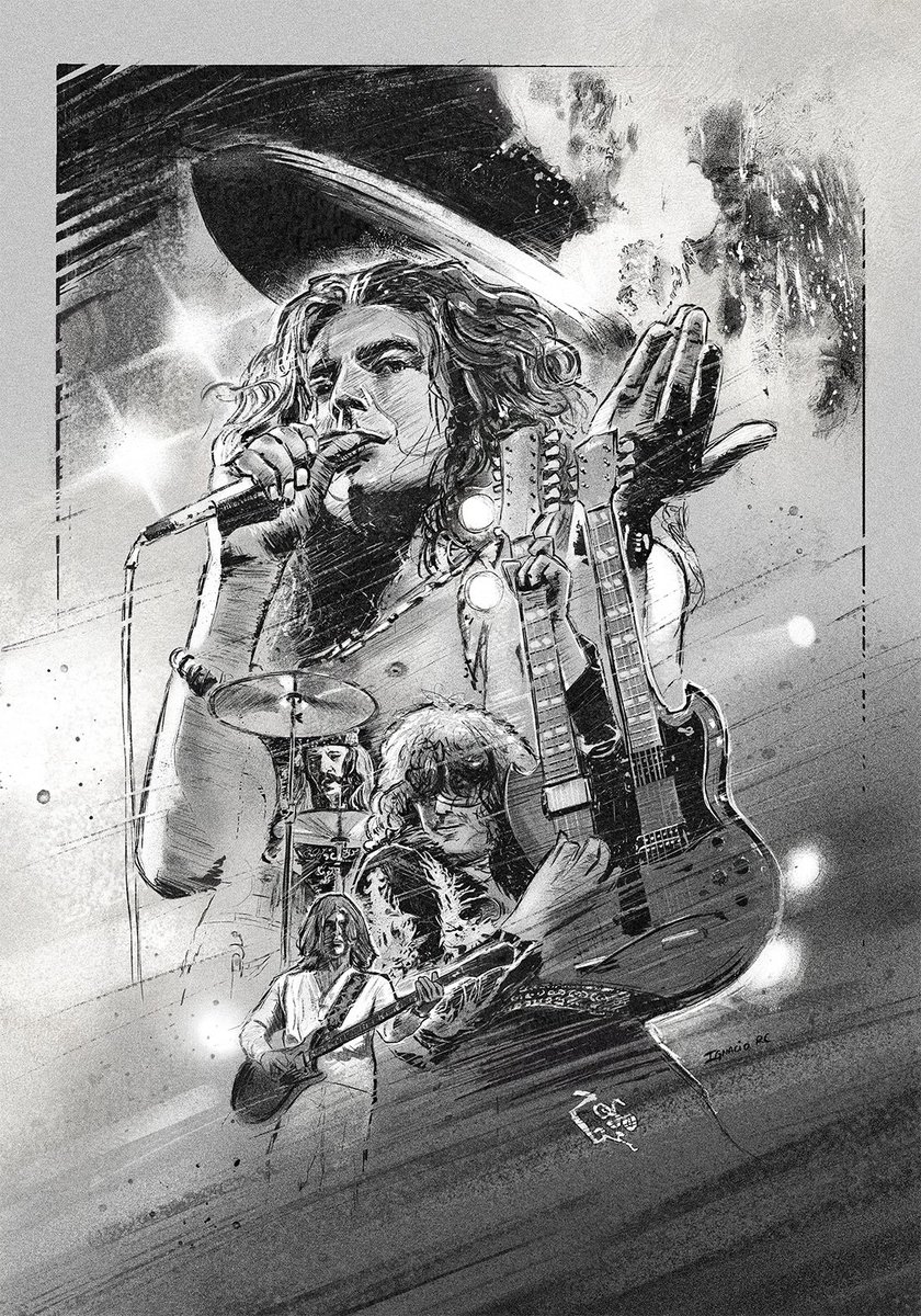 Ignacio__RC's tweet image. Led Zeppelin sketch