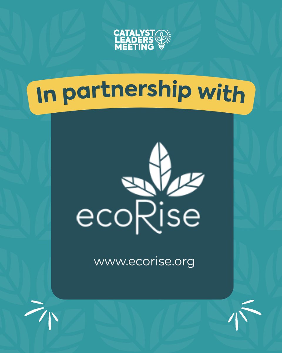 GreenSchoolsNN's tweet image. ✨ The spark begins! ⚡️ 🍃 
Join GSNN’s November Catalyst Leaders Meeting as we unveil Green Spark.

Featuring @ecorise , spotlighting educators and students driving real impact.
📅 Nov 13 | 4 PM ET
💚 Save your spot today: share.hsforms.com/1Stie4IPyS5GaZ…
.
#Sustainability #VirtualEvent