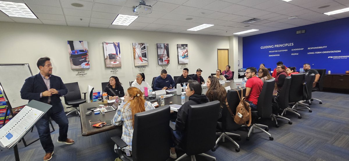 Congratulations to last week's Stepping Up to Lead- in Spanish graduates from Continental Envelope, <a href="/DukanePrecast/">Dukane Precast</a>, &amp; Freudenberg Household Products!

Thank you to our instructor Isaias Mercado from Envision Leadership Group and to Freudenberg Household Products for hosting!