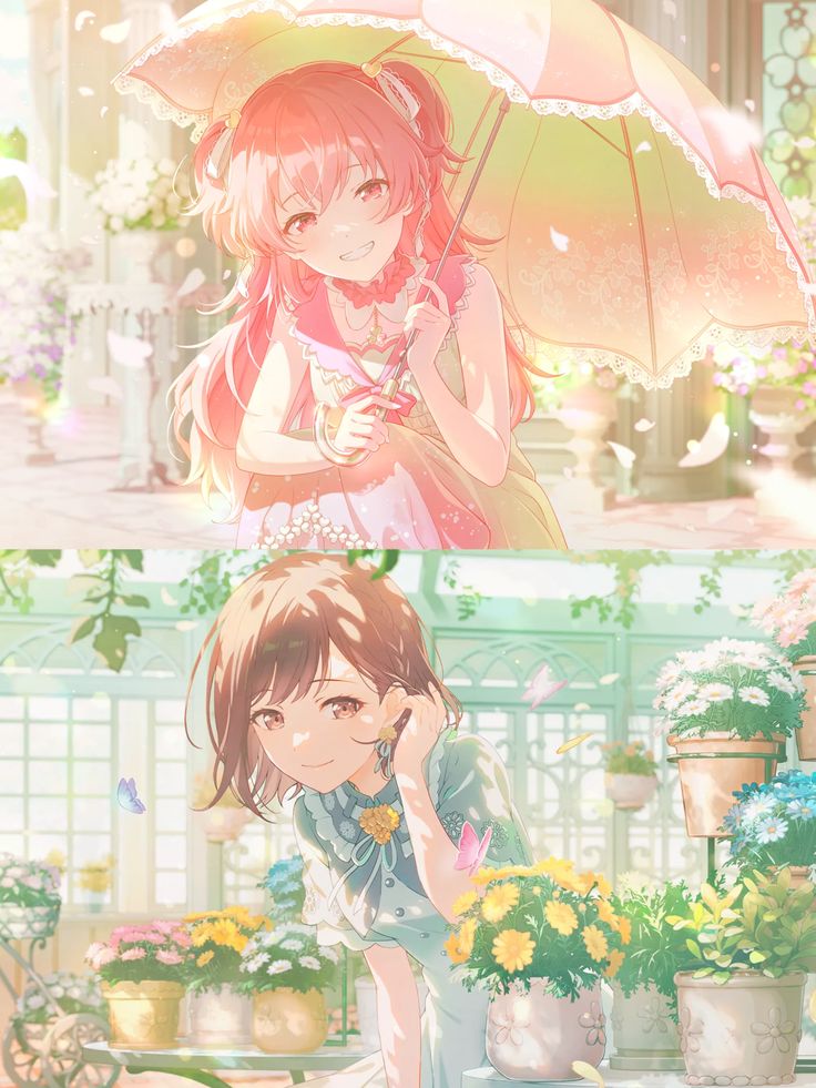 🍑 : Ena, how do i look?
🎨 : Perfect.. you're incredibly sweet, Airi.