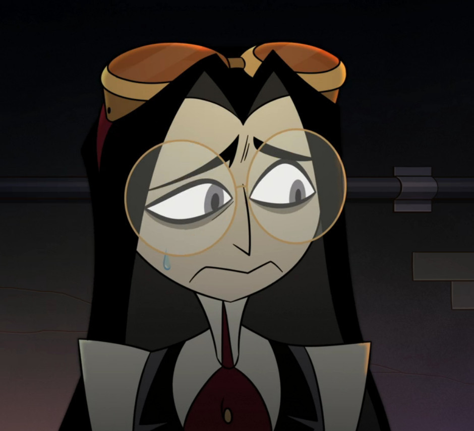 ModRainValkyria's tweet photo. I don't own a white button down or gold glasses or I would do this better but
That's my face???
#hazbinhotelseason2 #Hazbinspoilers #HazbinHotel #SirPentious #SirPendleton #Season2Spoilers https://t.co/CxrQ6xZeKn