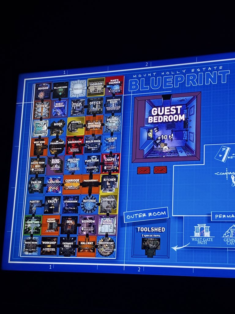 dbaker's tweet image. blue prince is kicking my ass