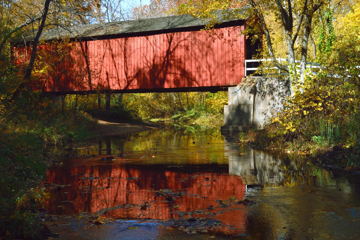 VisitMO's tweet photo. I love the history behind Missouri’s mills and covered bridges — but in the fall, when they’re framed by yellow, orange and golden foliage, I love them even more. 🍁🥰
Visit Missouri’s historic mills and covered bridges: https://t.co/vqb3qTadVz
— Mo #ThatsMyMO
🏷️ @MOStateParks https://t.co/YfgGJZ7HAT