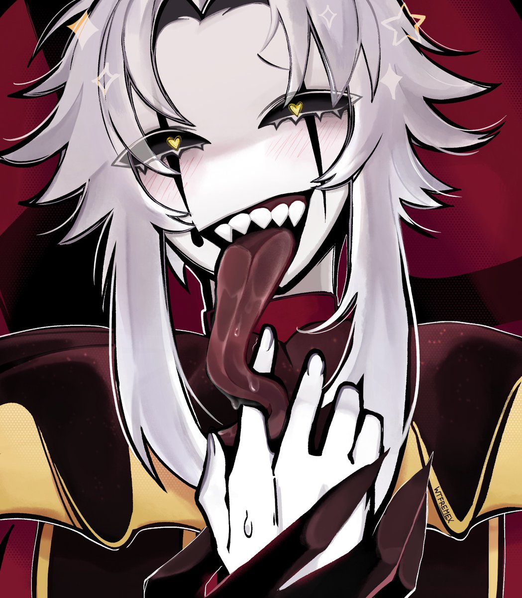 kept licking the screen so often he took it as a challenge