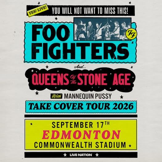 CJAY92's tweet photo. Enter our Gone in NINETY-FOO contest for your chance to win tickets to FOO FIGHTERS with Queens of the Stone Age and Mannequin Pussy, at Commonwealth Stadium on September 17th: https://t.co/lOxrJQDFcO https://t.co/giXlnreE0k